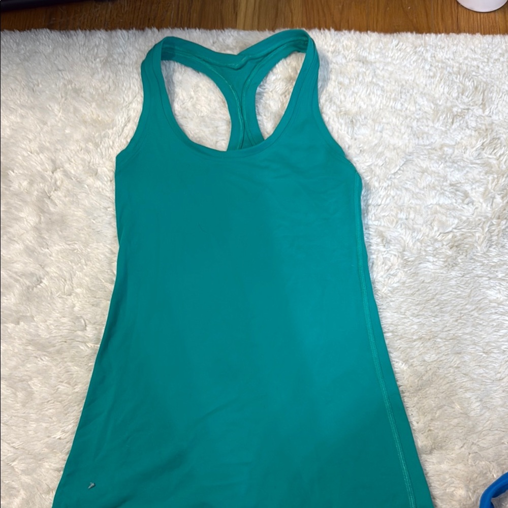 Lululemon Dark Teal Racerback Tank Top